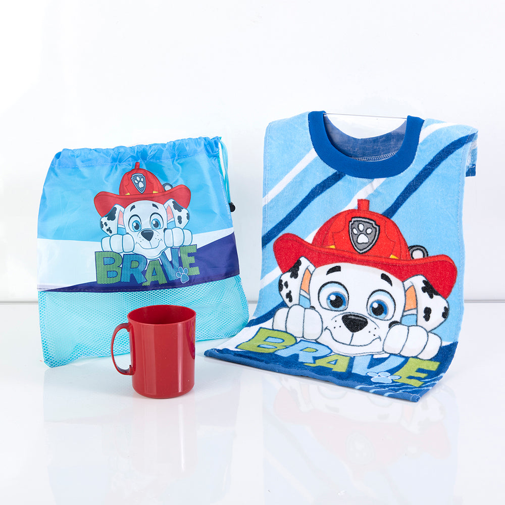 Set Toalla, Taza y Bolso Paw Patrol Brave