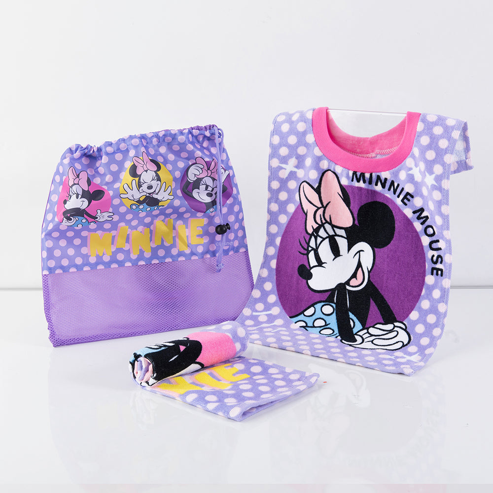 Set Toalla, Toalla de cara y Bolso Minnie Coqueta