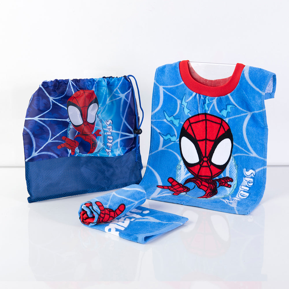 Set Toalla, Toalla de cara y Bolso Spidey Gaspidey