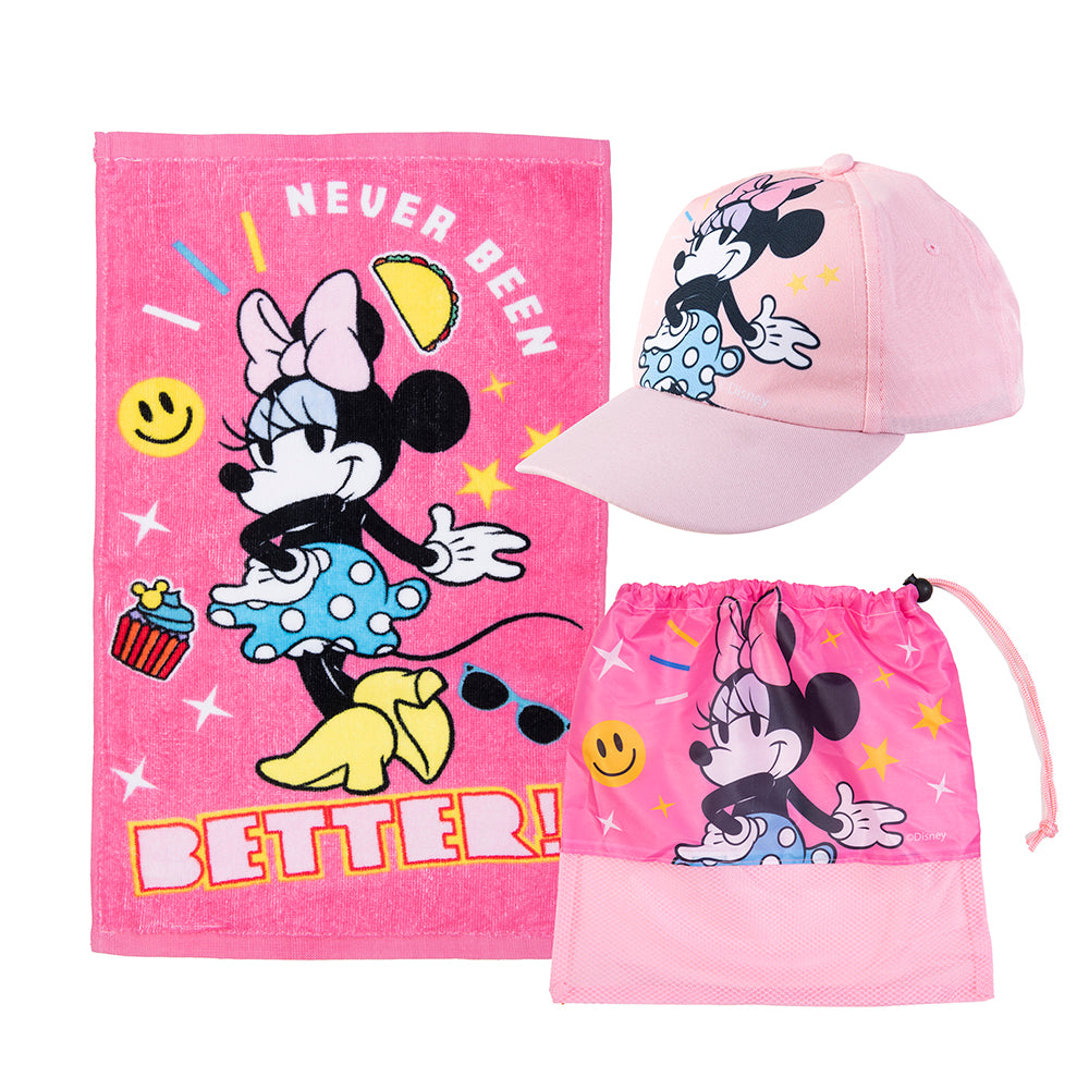 Set Toalla, Jockey y Bolso Minnie Estrella