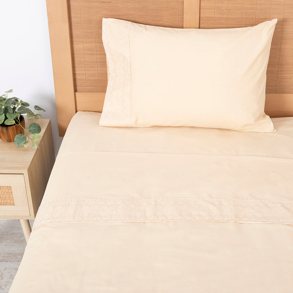 Mashini Sábanas 144 hilos 1.5 Plazas Cama alta calidad diseño exclusivo