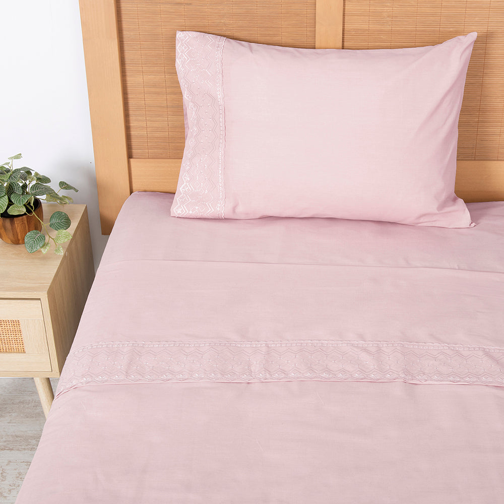 Mashini Sábanas 144 hilos 1.5 Plazas Cama alta calidad diseño exclusivo
