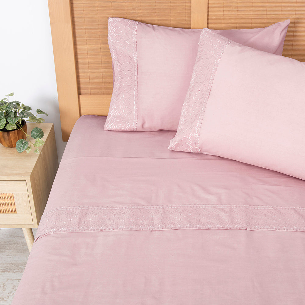 Mashini Sábanas 144 hilos 2 Plazas Cama alta calidad diseño exclusivo