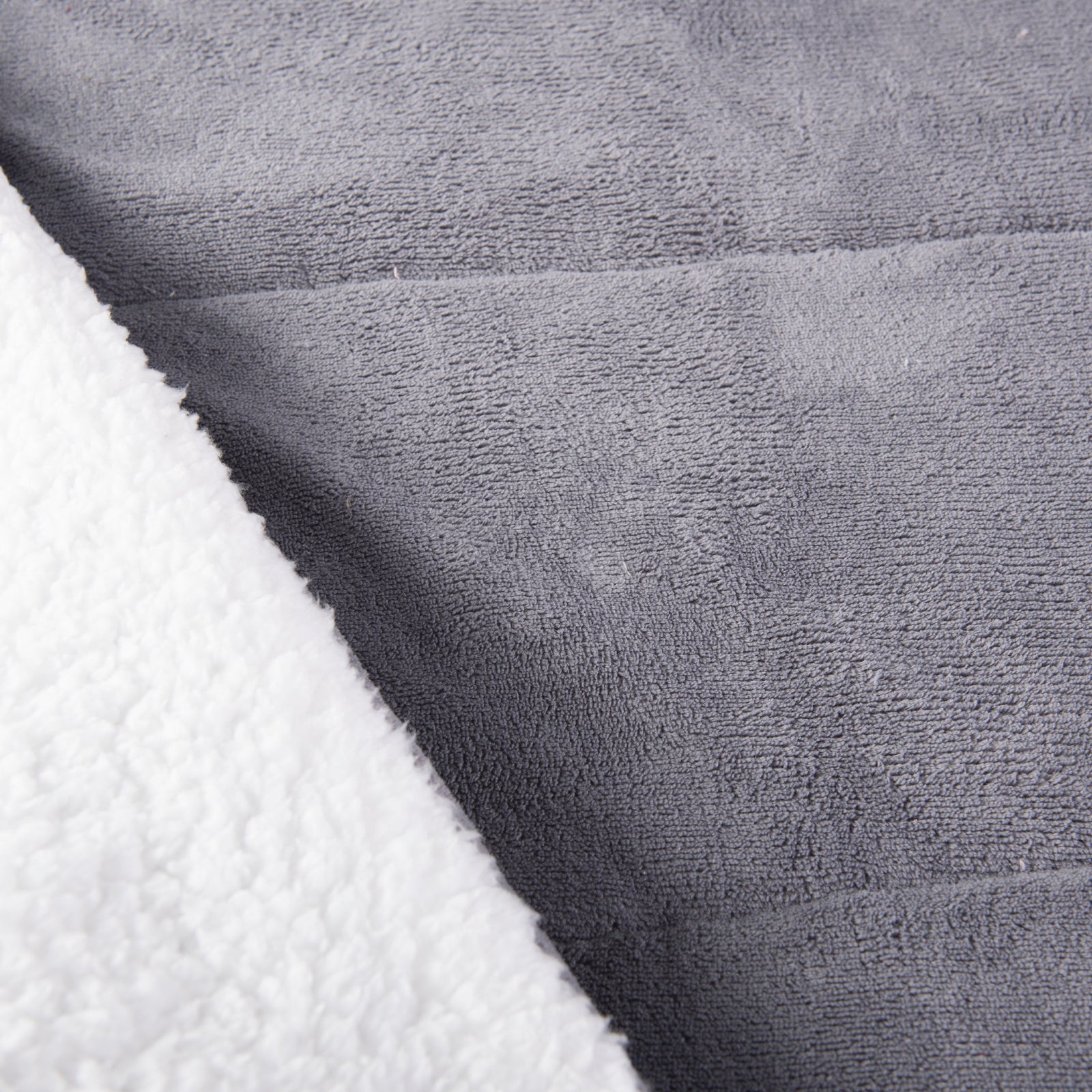 Plumón 2 Plazas Coral Sherpa Gris