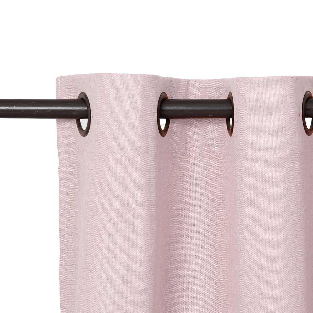 Set Cortinas Blackout Argolla Urbana Rosado