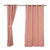 Set Cortinas Blackout Argolla Urbana Coral