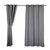 Set Cortinas Blackout Argolla Selecta Marengo