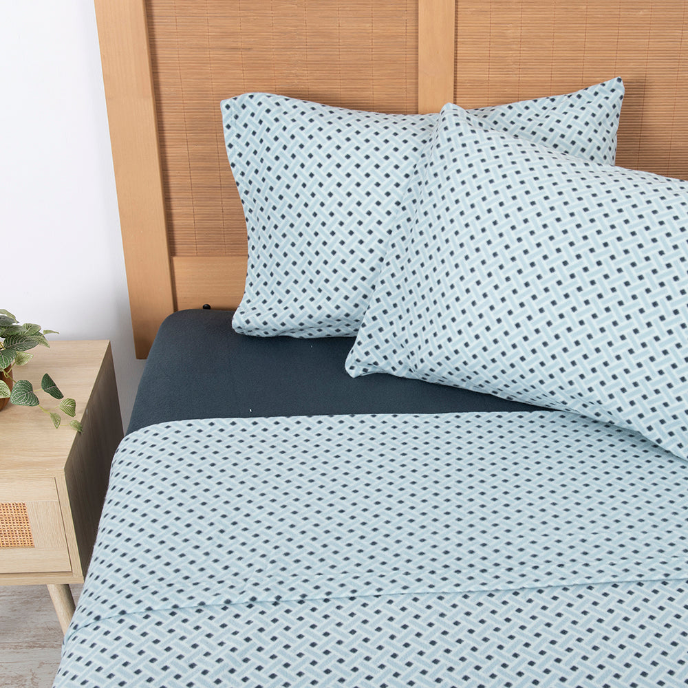 Mashini Sábanas polar Invierno 2 Plazas Cama alta calidad diseño exclusivo