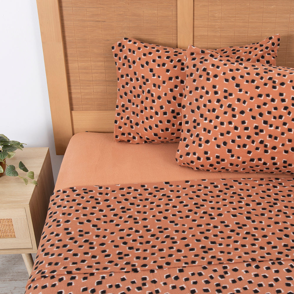 Mashini Sábanas polar Invierno 2 Plazas Cama alta calidad diseño exclusivo