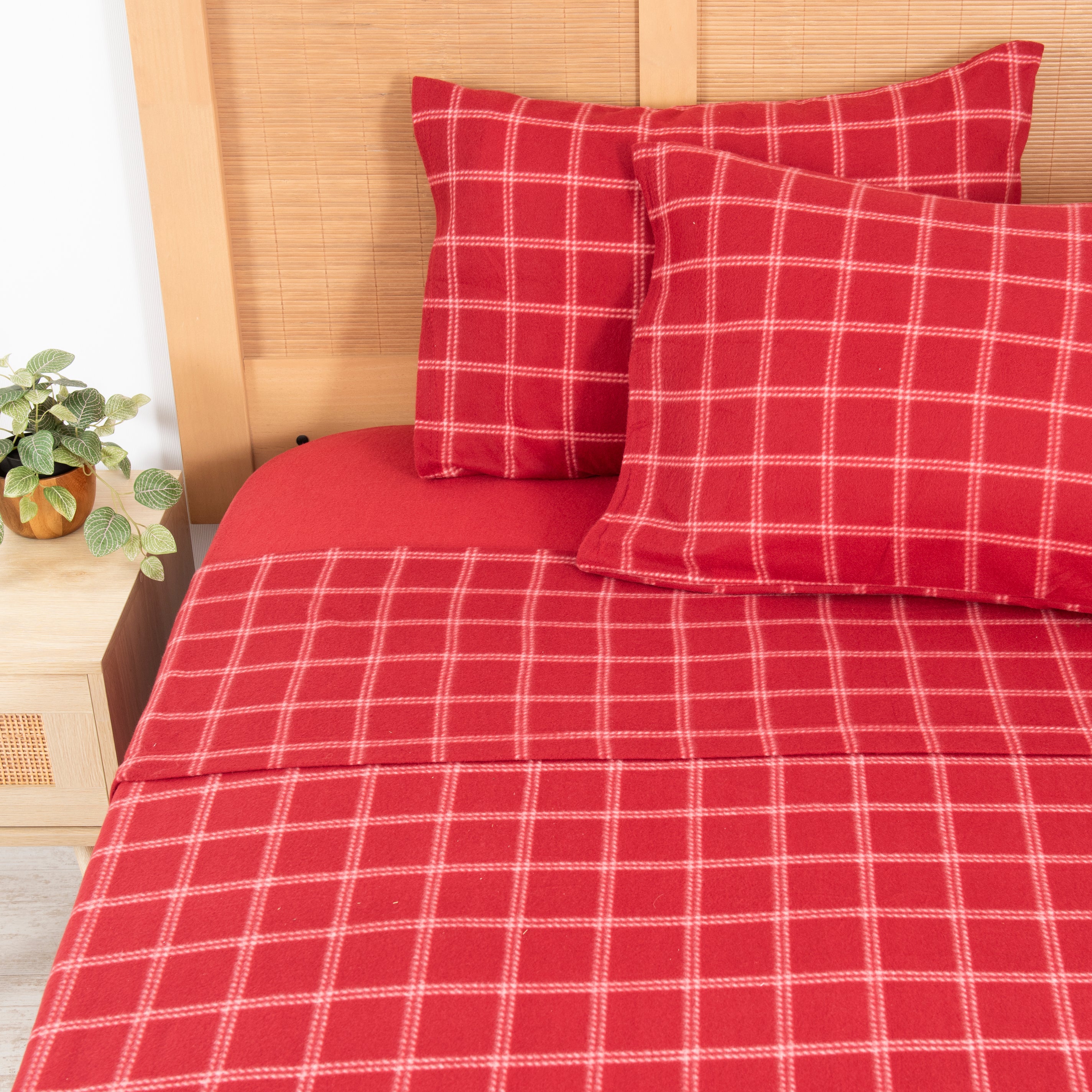 Mashini Sábanas polar Invierno 2 Plazas Cama alta calidad diseño exclusivo