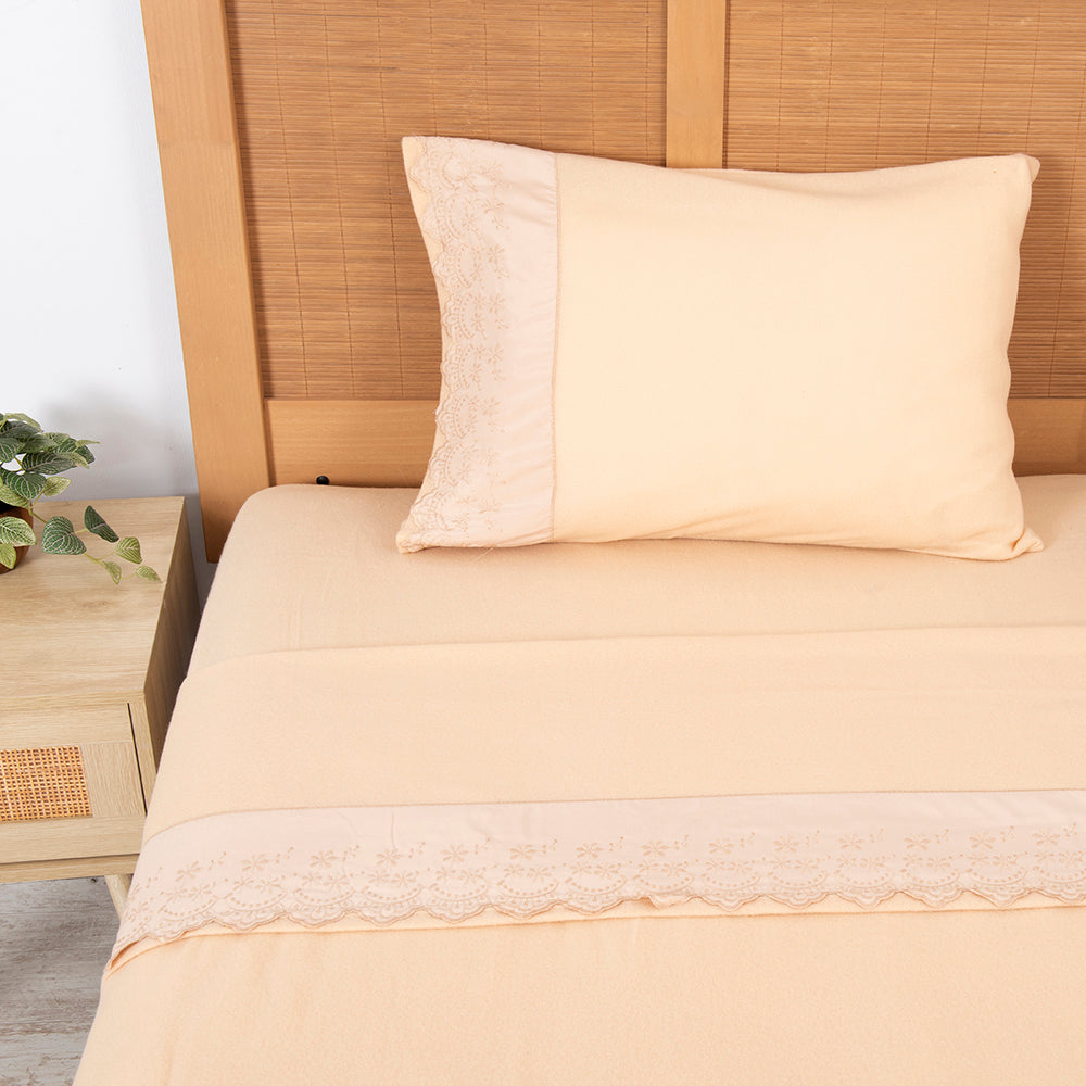 Mashini Sábanas polar Invierno 1.5 Plazas Cama alta calidad diseño exclusivo