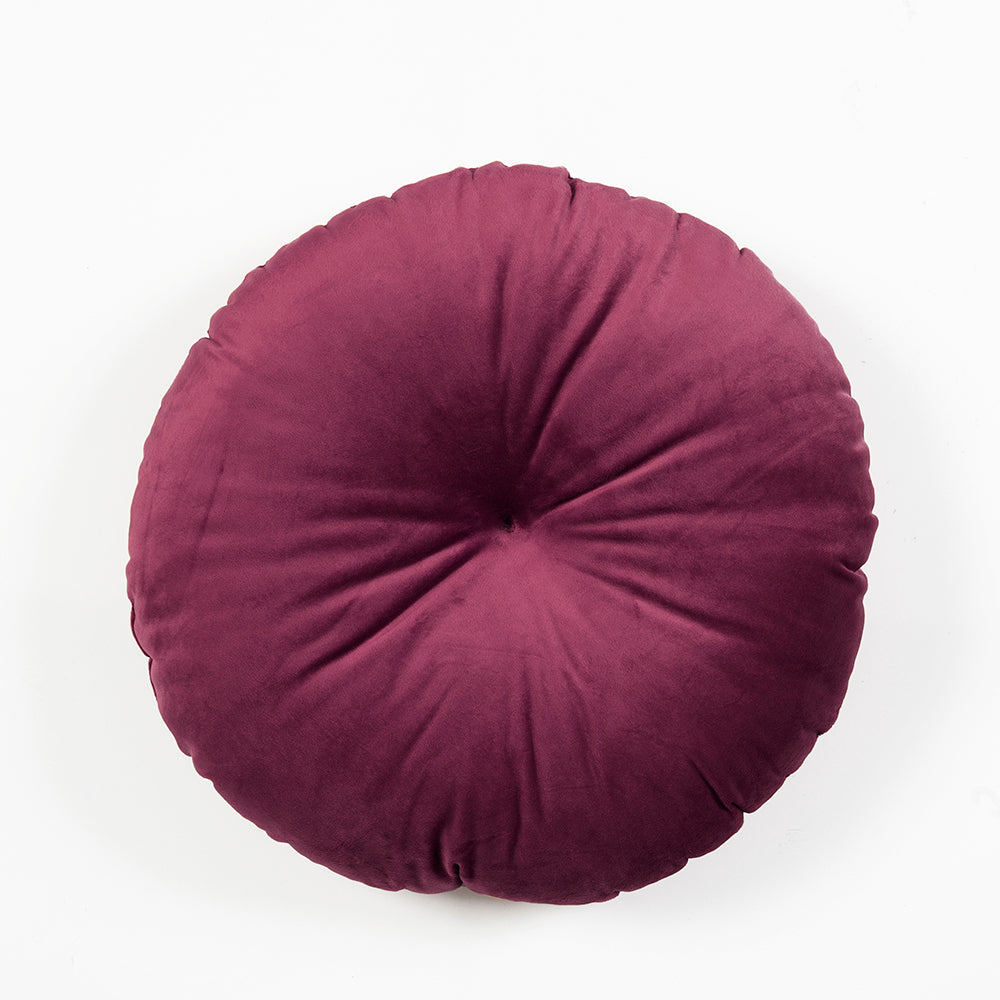 Cojín Velvet 40 cms Burdeo