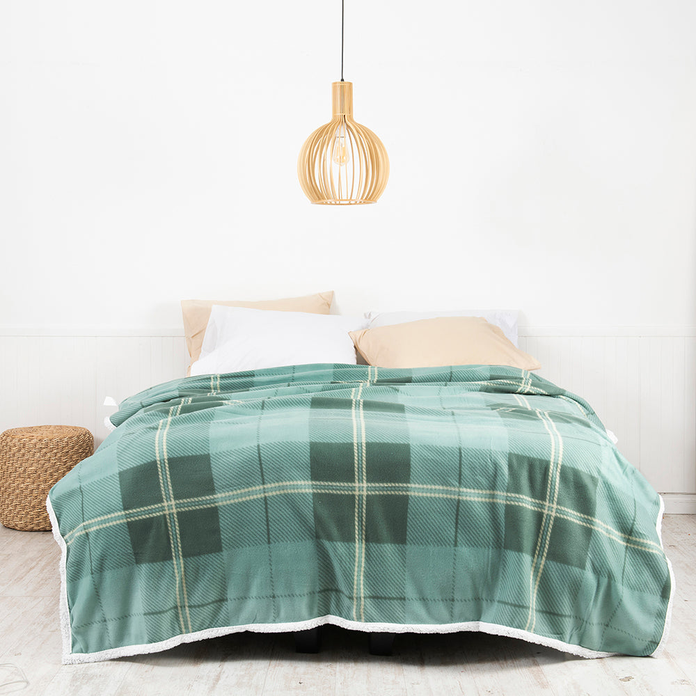 Mashini Frazadas Invierno 1.5 Plazas Cama alta calidad diseño exclusivo