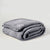 Frazada King Flannel Linea Hotel Gris