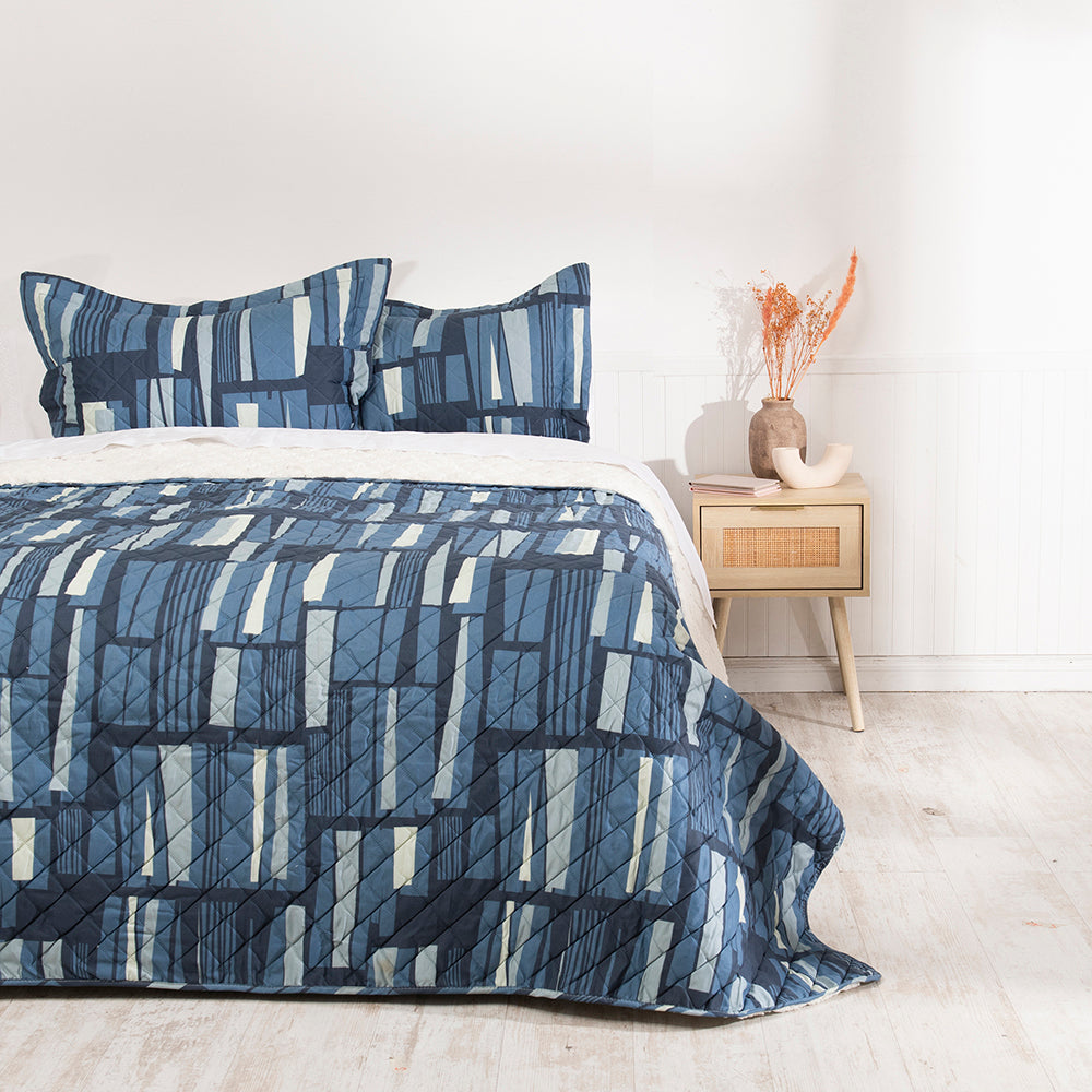 Mashini Quilts sherpa Invierno 2 Plazas Cama alta calidad diseño exclusivo