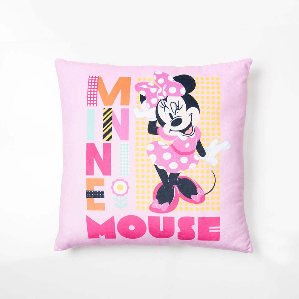 Cojín Velour Est. 40x40 cms Disney Minnie Fun