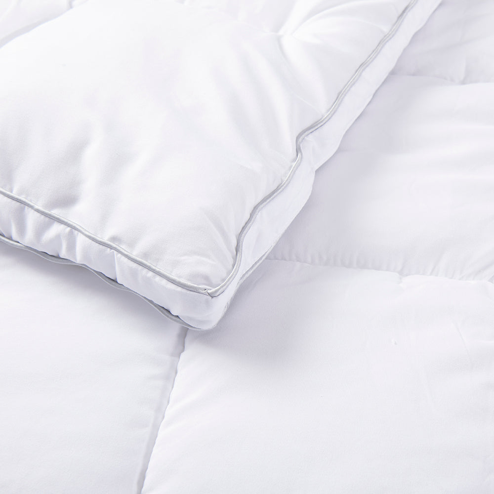 Plumón 2 Plazas Microfibra Nórdico Blanco