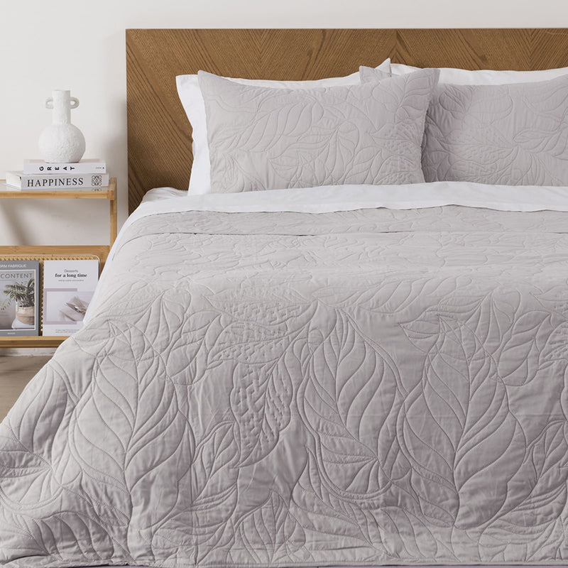 Quilt 2 Plazas Portugal Gris