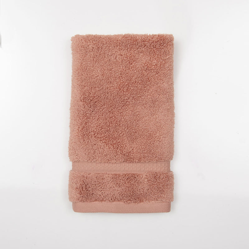 Toalla de Cara Soft Twist 600 g/m2 30x50 cm Marrón