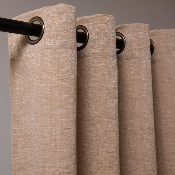 Set Cortinas Jacquard Argolla Valdivia Arena