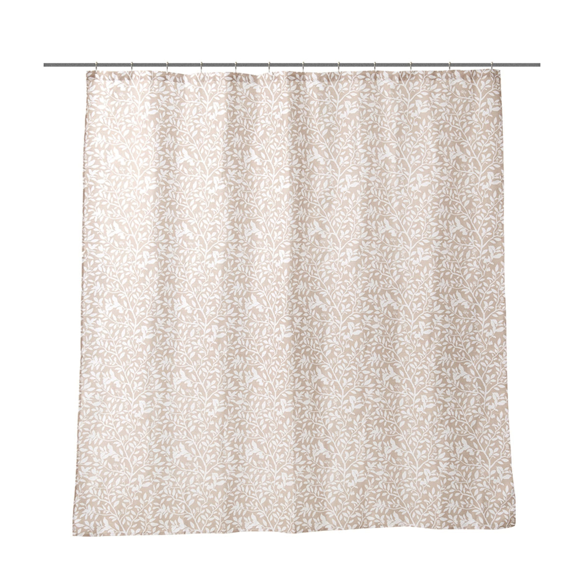 Cortina de Baño 180x180 cm Hojas