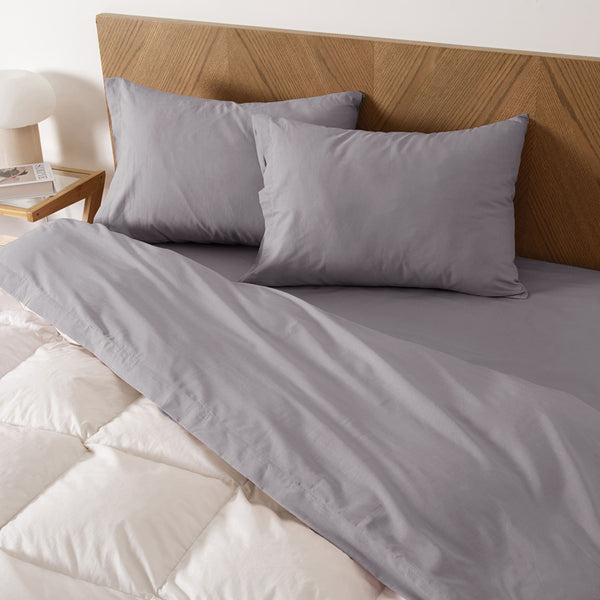 Sábana 2 Plazas Percale 300 Hilos Marengo