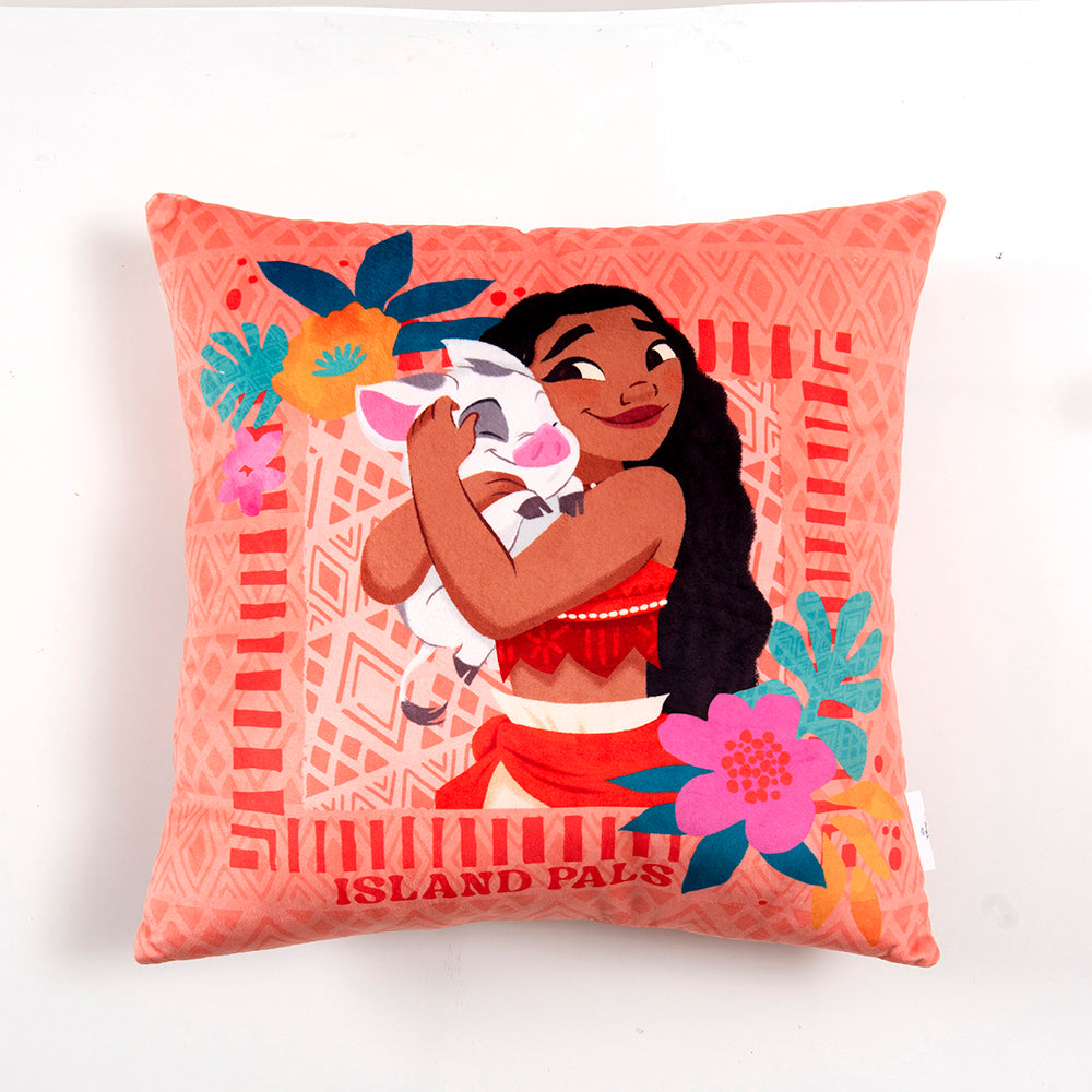 Cojín Velour Est. 40x40 cm Disney Moana Island