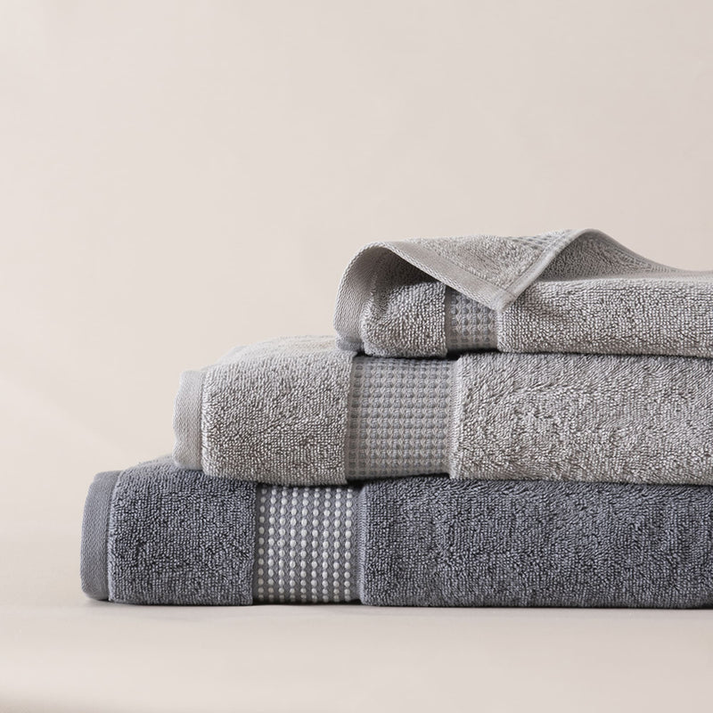 Set 3 Toallas Millenial 550 grs Gris