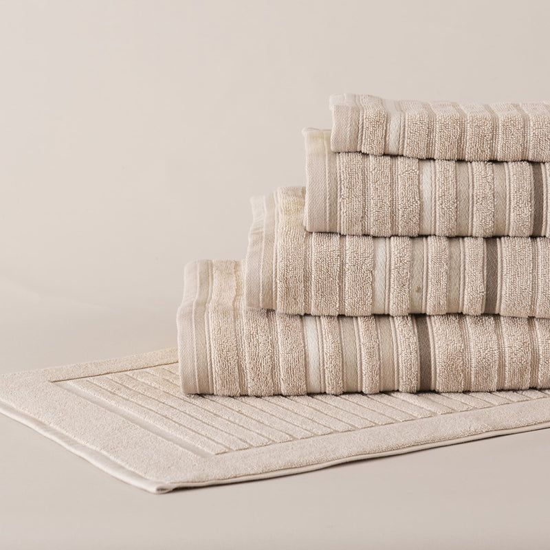 Set 5 Toallas Classic 450 grs Beige