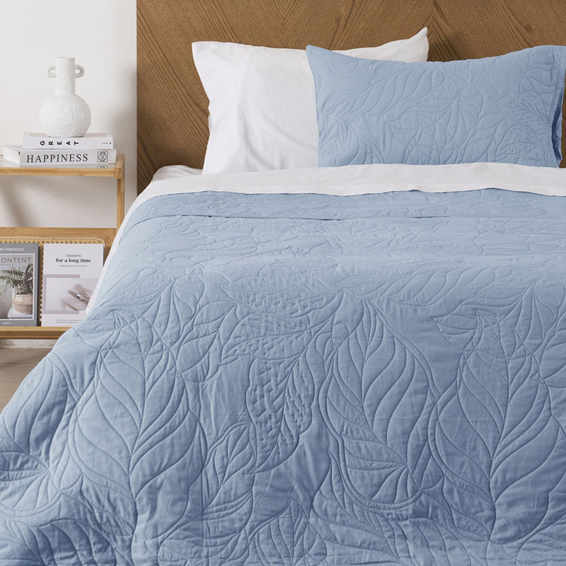 Quilt 1.5 Plazas Portugal Azul