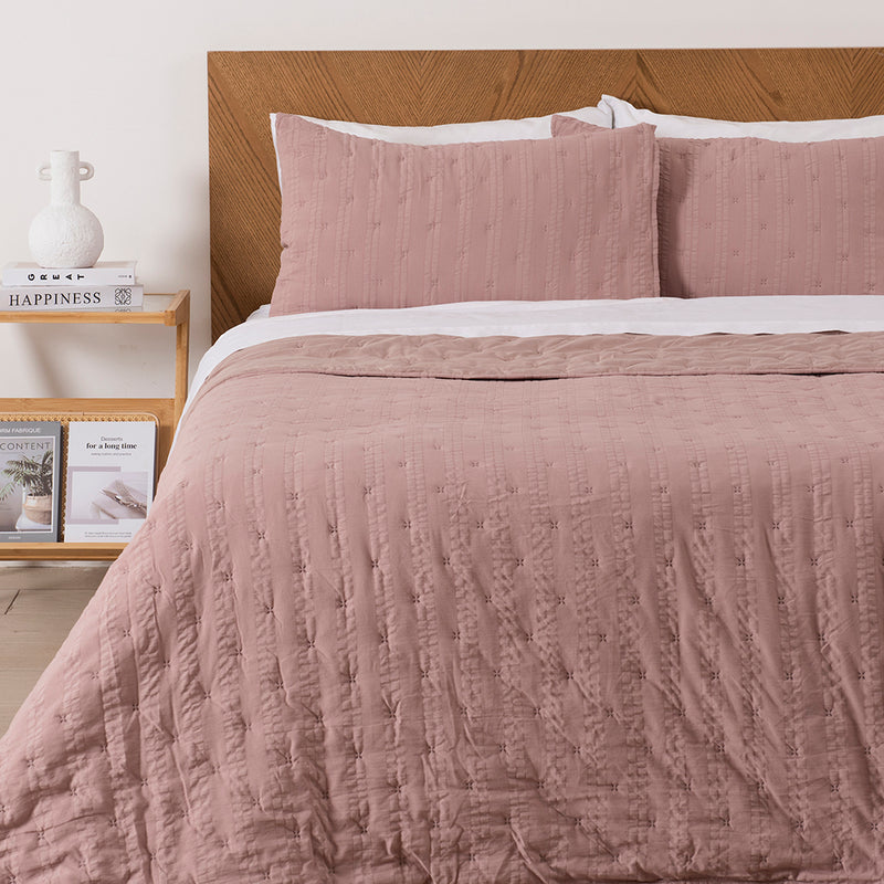 Quilt 2 Plazas Sevilla Malva