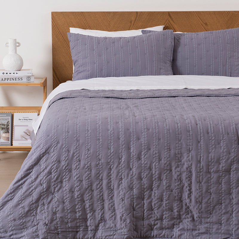 Quilt 2 Plazas Sevilla Gris