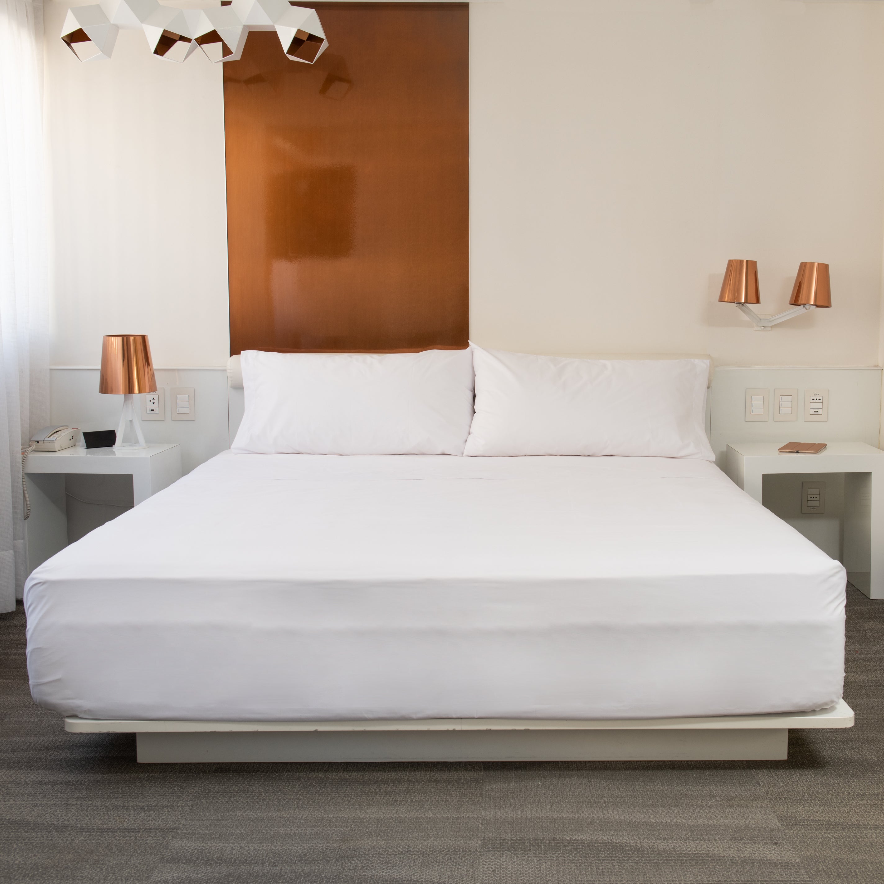 Mashini Sábanas Hotel 1 Plaza Cama alta calidad diseño exclusivo