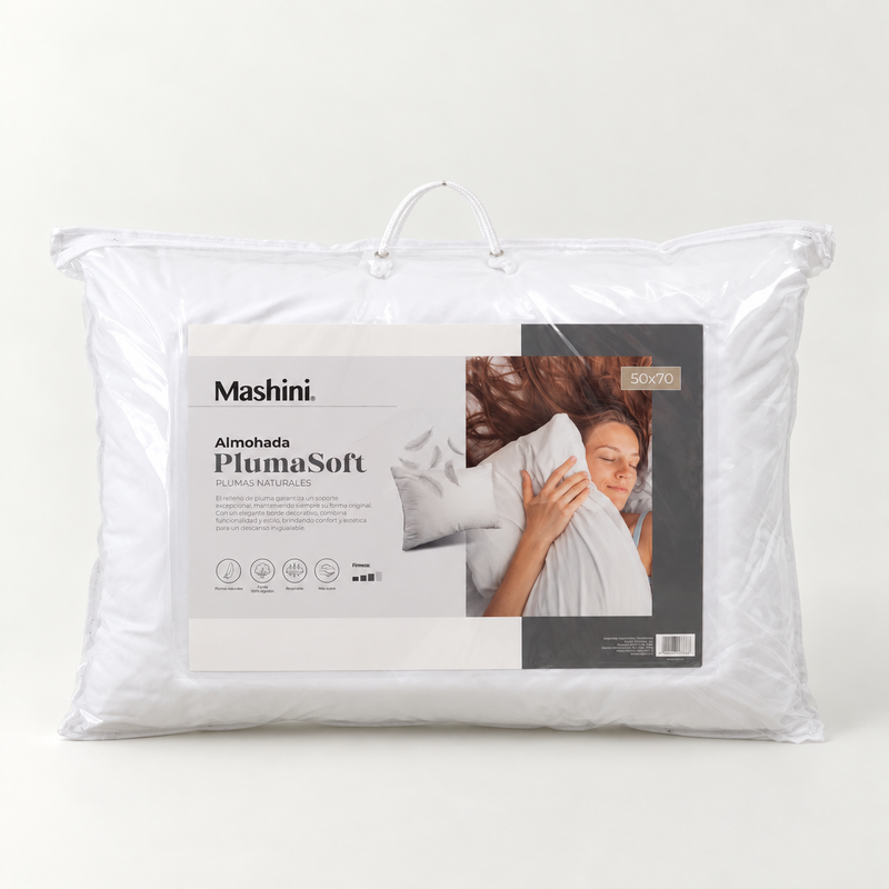 Almohada Plumas 50x70 cm Blanca
