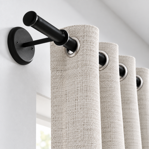 Set Cortinas Blackout Argolla Mink Arena