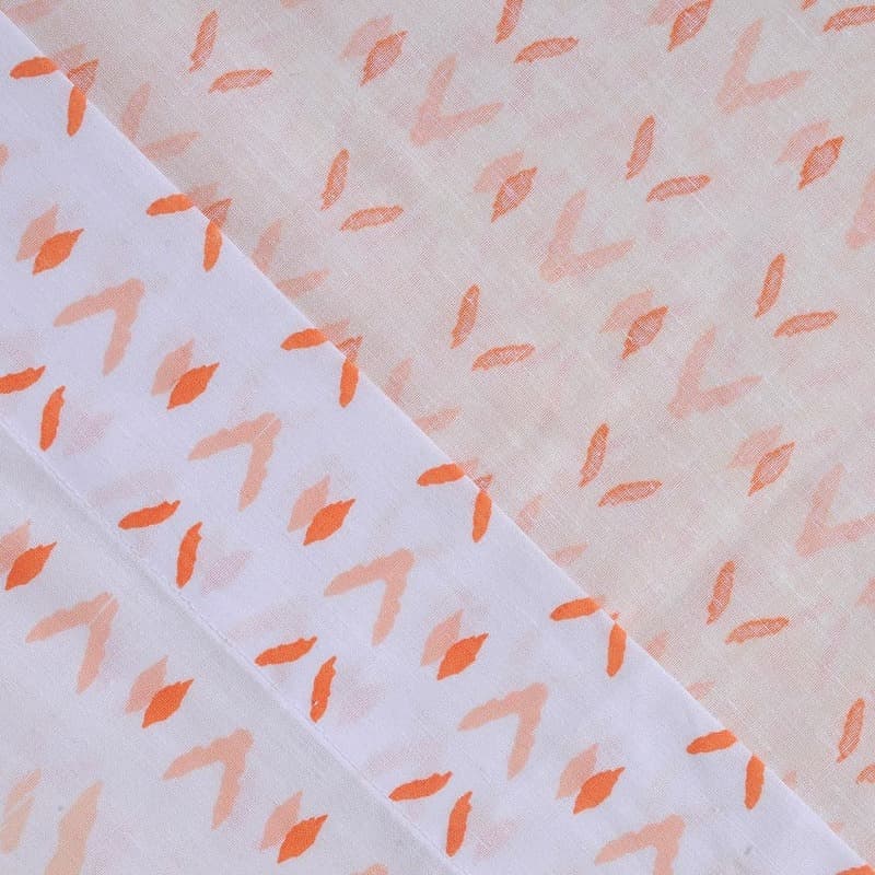 Sábana 1.5 Plazas 144 hilos Estampado Canela