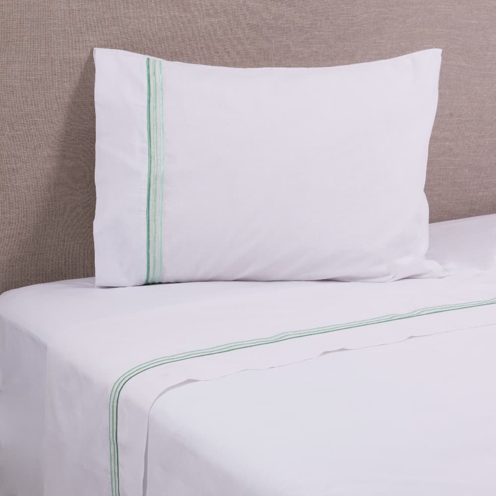 Mashini Sábanas 144 hilos 1.5 Plazas Cama alta calidad diseño exclusivo