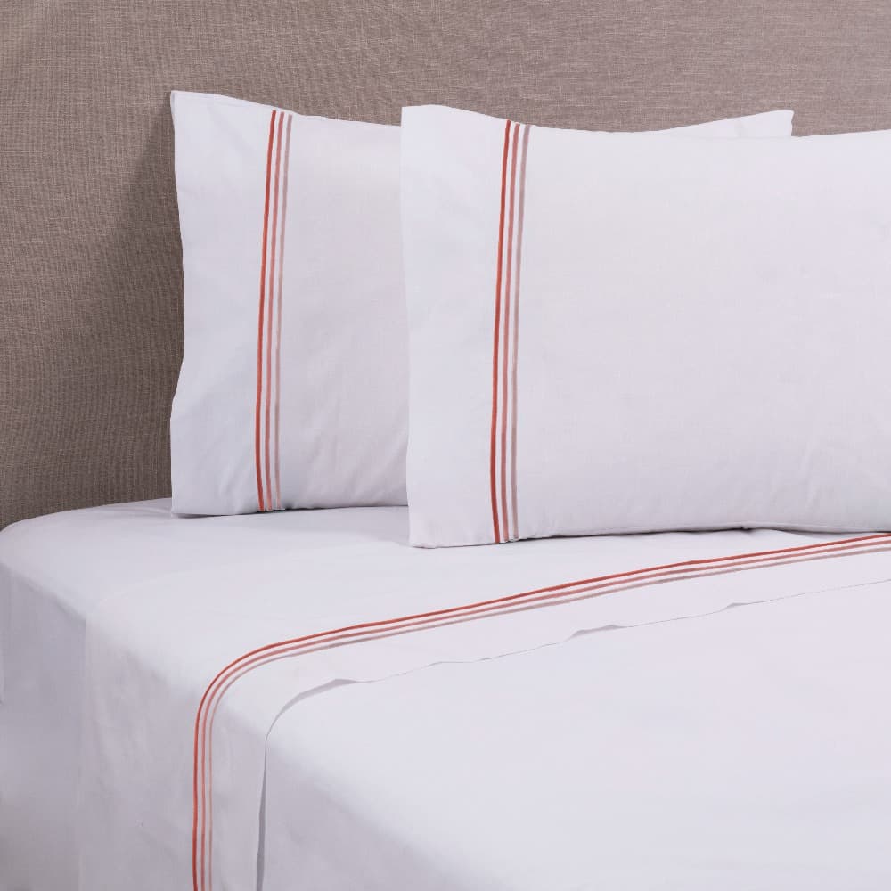 Mashini Sábanas 144 hilos Super King Cama alta calidad diseño exclusivo
