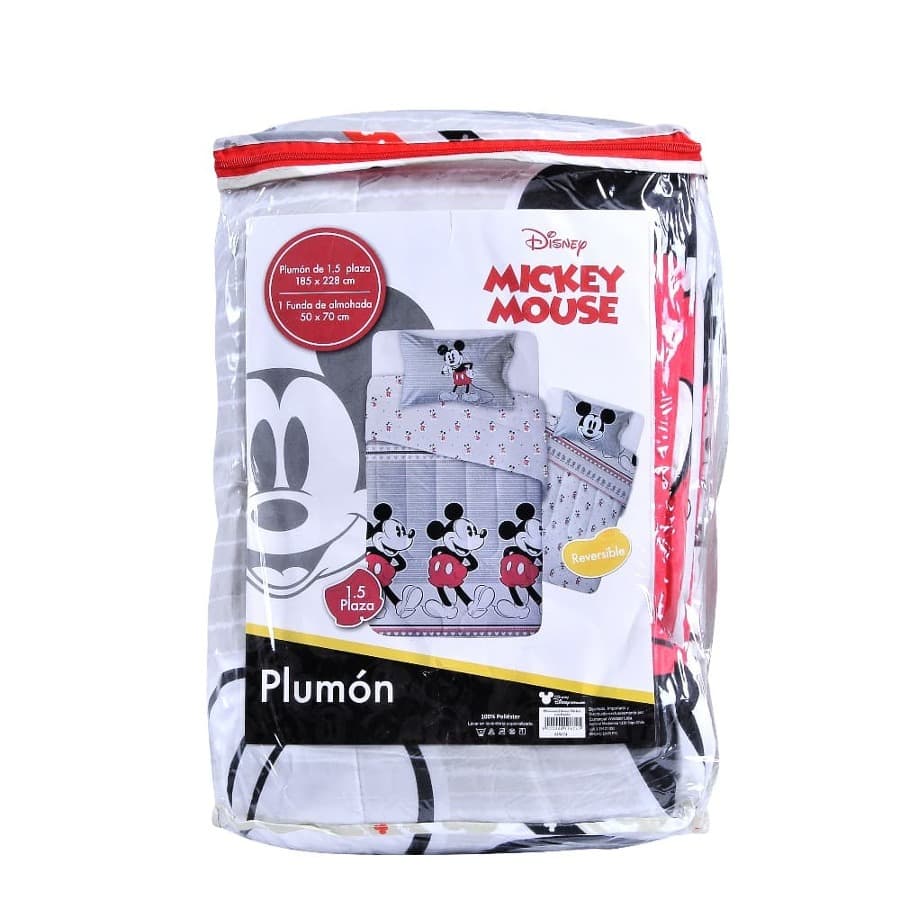 Plumón 1.5 Plazas Microfibra Mickey Original