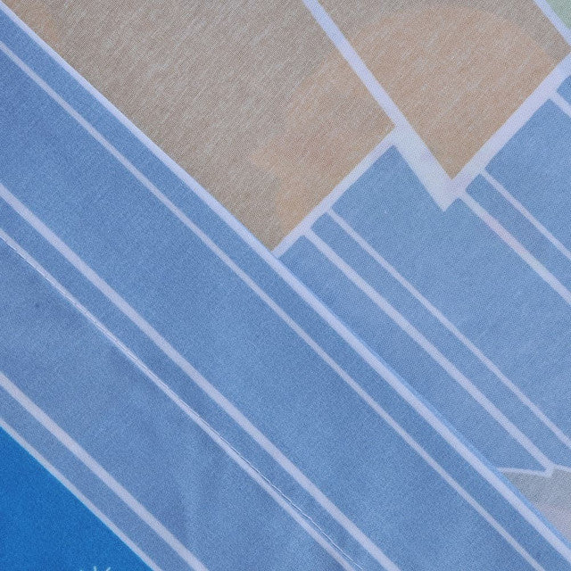 pliege de la Sabana Microfibra 1.5 Plazas Swars Mandalorian Blue | Mashini