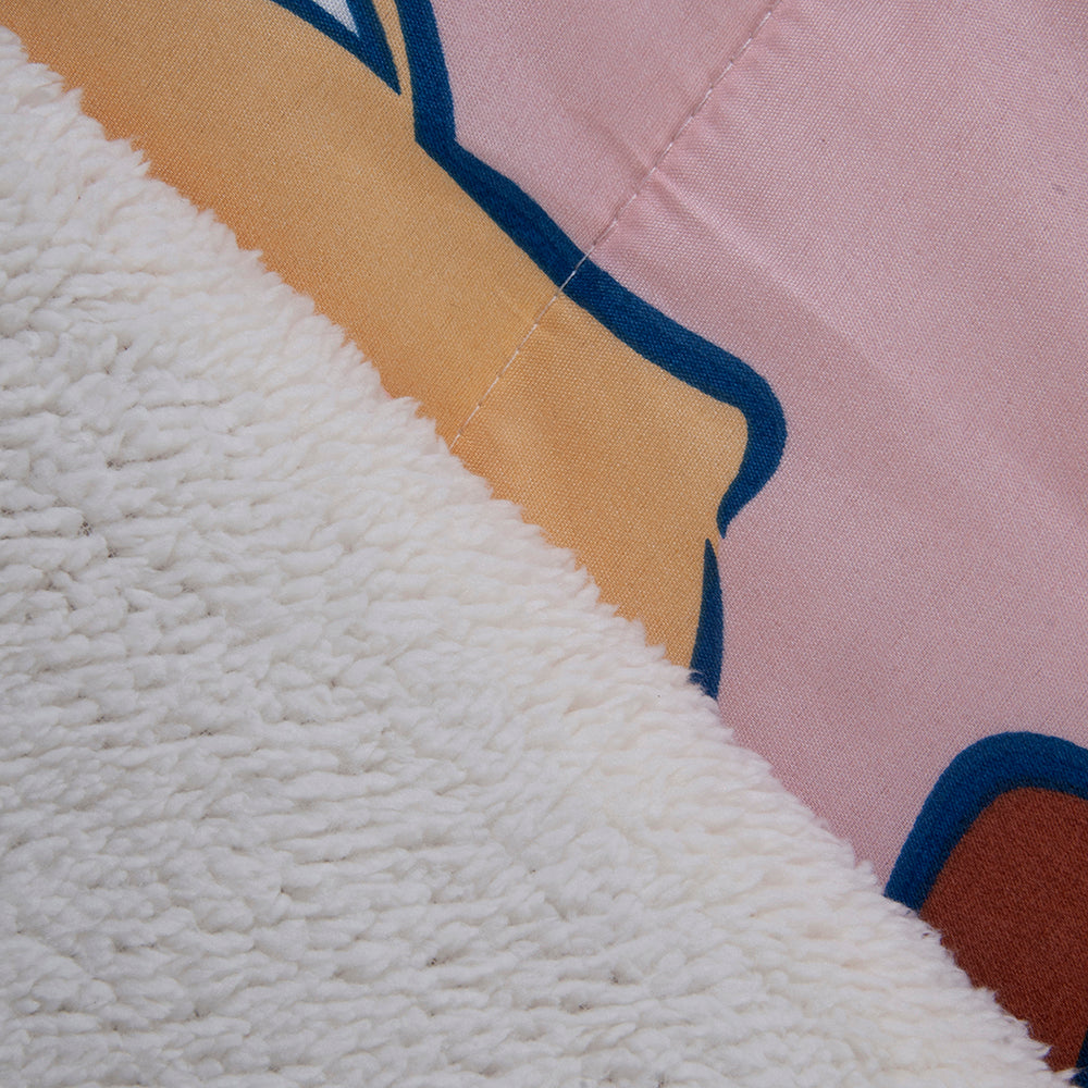 Plumón 1.5 Microfibra Sherpa Single Toy Story Cow Girl | Mashini