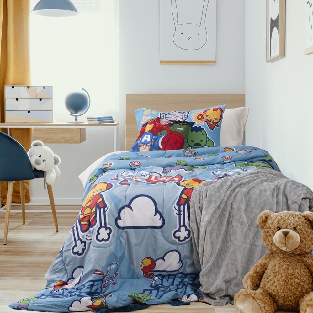 Plumon 1.5 Plazas Avengers Kawaii | Mashini