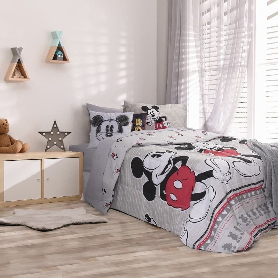 Plumón 1.5 Plazas Microfibra Mickey Original