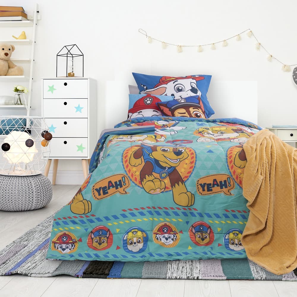 Plumón Sherpa 1.5 Plazas Paw Patrol Triángulo | Mashini